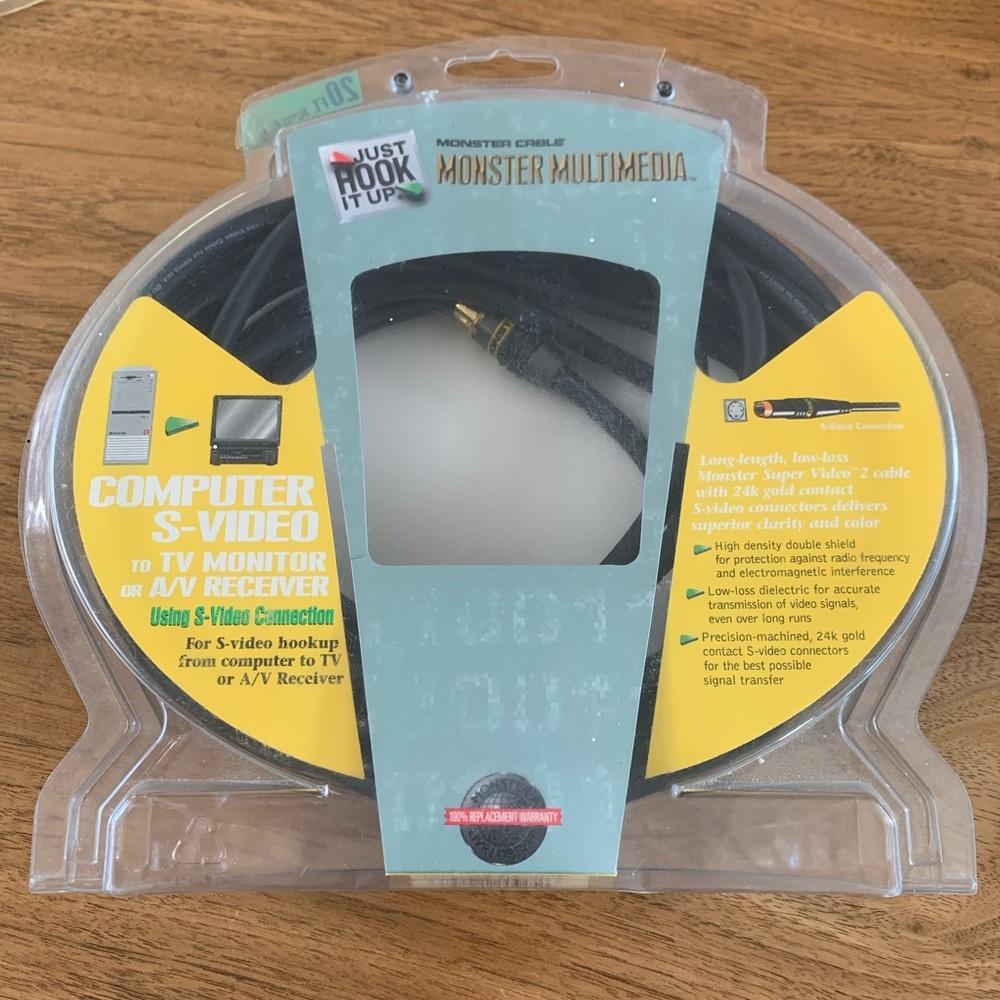 Monster S-Video Cable